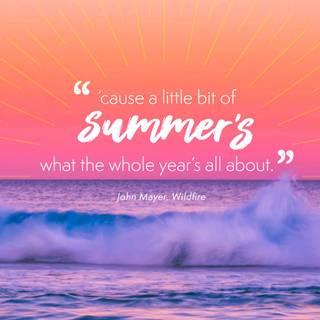 Summer quotes desktop wallpaper
