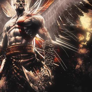 4k Kratos wallpaper