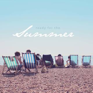 Beach summer vintage wallpaper