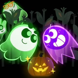 Halloween Google doodle wallpaper