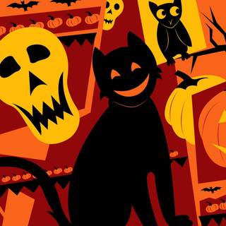 Halloween Google doodle wallpaper