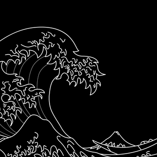 Hystar The Great Wave wallpaper