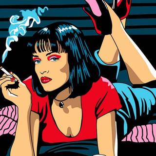 Pulp Fiction iPhone wallpaper