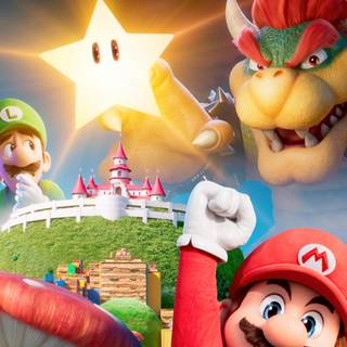 Mario Bros 4k wallpaper