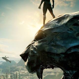 Black Panther 4k phone wallpaper