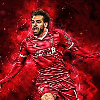 Mo Salah 4K wallpaper