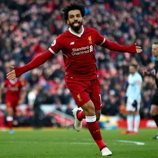 Mo Salah 4K wallpaper