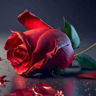 Red roses 4k wallpaper