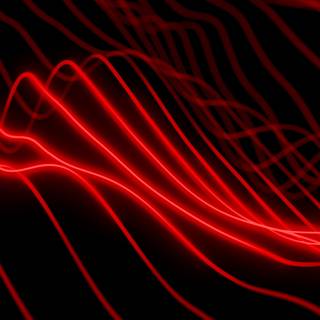 Red neon 4k wallpaper