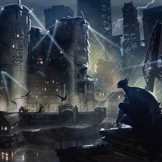 Gotham 4k wallpaper