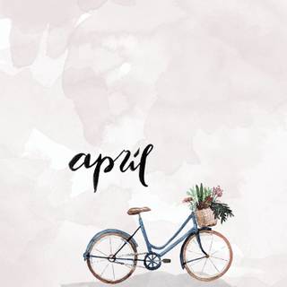 Bike spring aesthetic wallpaper