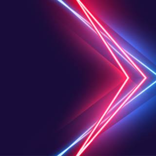 Red neon 4k wallpaper