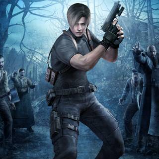 Resident Evil 4 Remake desktop 4k wallpaper