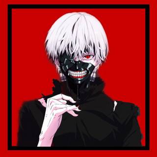 Red aesthetic Tokyo Ghoul wallpaper
