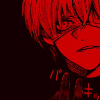 Red aesthetic Tokyo Ghoul wallpaper