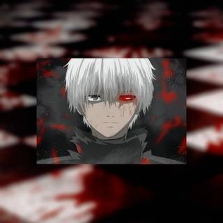 Red aesthetic Tokyo Ghoul wallpaper