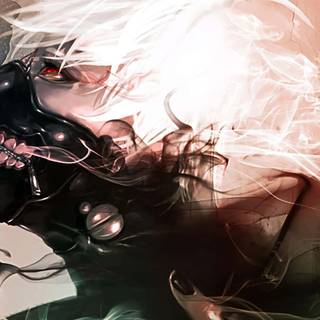 Red aesthetic Tokyo Ghoul wallpaper