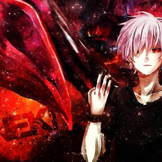 Red aesthetic Tokyo Ghoul wallpaper