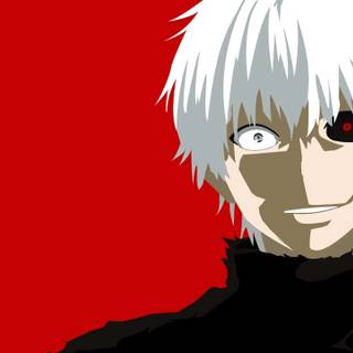 Red aesthetic Tokyo Ghoul wallpaper