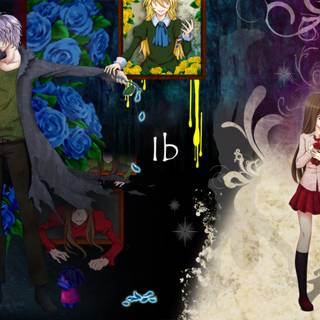 Ib game wallpaper