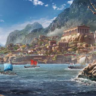 Ancient 4k wallpaper