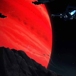 Red iPhone 4k wallpaper