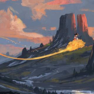 Dragon Ball scenery wallpaper