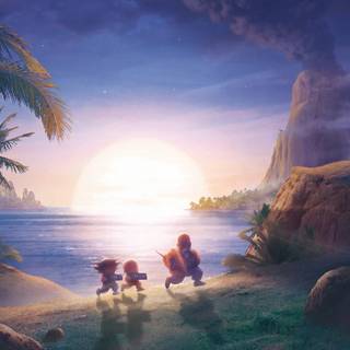 Dragon Ball scenery wallpaper