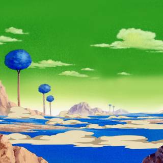 Dragon Ball scenery wallpaper