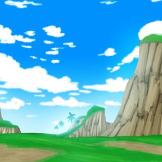 Dragon Ball scenery wallpaper