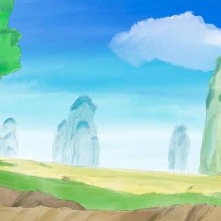 Dragon Ball scenery wallpaper