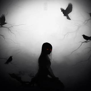 Scary shadow wallpaper