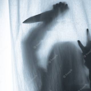 Scary shadow wallpaper