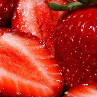 Strawberry 4k wallpaper