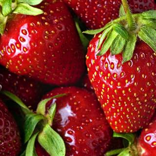 Strawberry 4k wallpaper