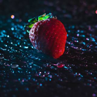 Strawberry 4k wallpaper