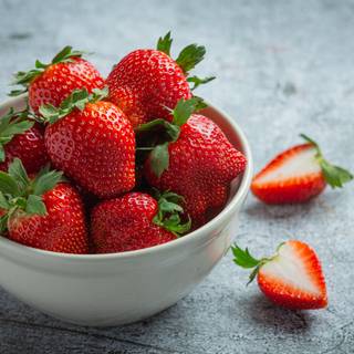 Strawberry 4k wallpaper