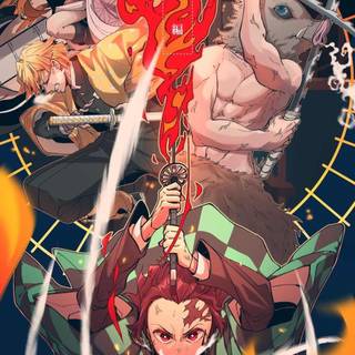 Demon Slayer 4k Android wallpaper