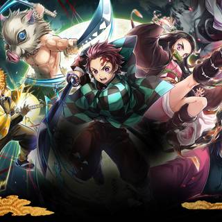 Demon Slayer scenery 4k wallpaper