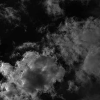 iPhone black clouds wallpaper