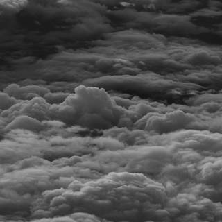 iPhone black clouds wallpaper