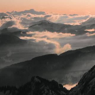 iPhone black clouds wallpaper