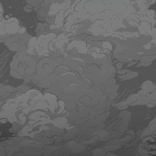 iPhone black clouds wallpaper