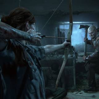 Abby TLOU2 computer wallpaper