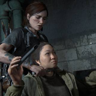 Abby TLOU2 computer wallpaper