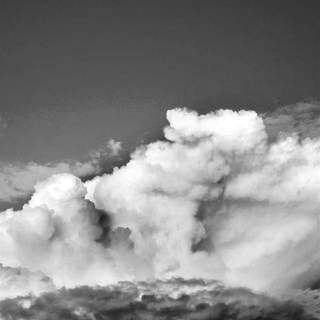 iPhone black clouds wallpaper