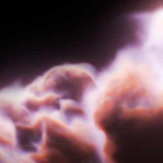 iPhone black clouds wallpaper