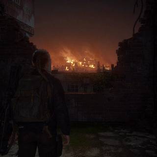 Abby TLOU2 computer wallpaper