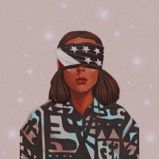 Stranger Things preppy wallpaper