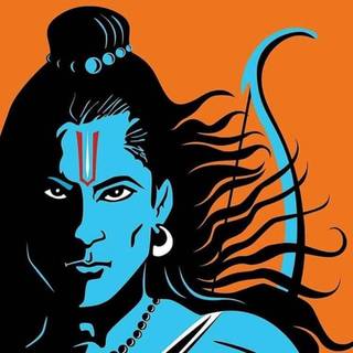 Jai Shree Ram logo wallpaper